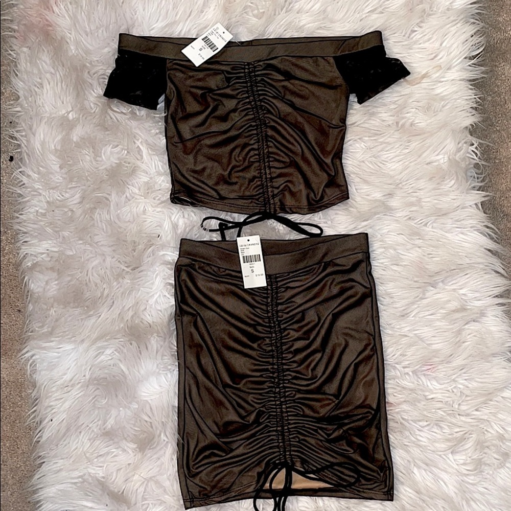 Fashion Nova Mesh Set